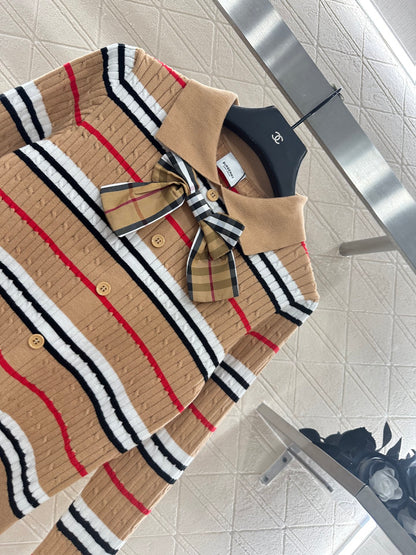 Burber 25fw plaid cardigan