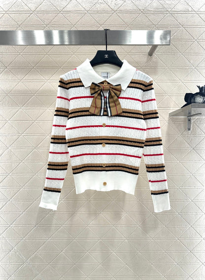 Burber 25fw plaid cardigan