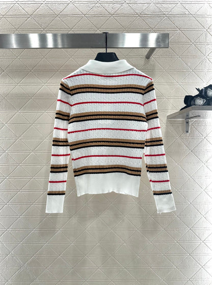 Burber 25fw plaid cardigan