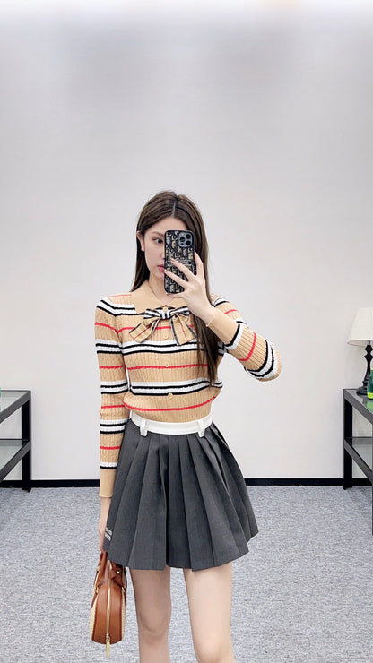 Burber 25fw plaid cardigan