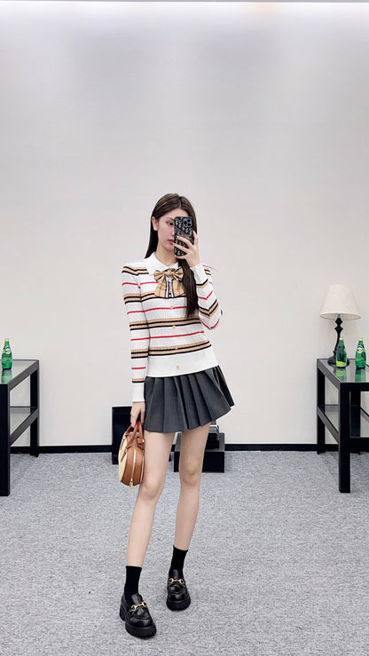 Burber 25fw plaid cardigan