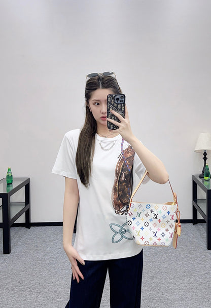 Louis 25fw printed t-shirt