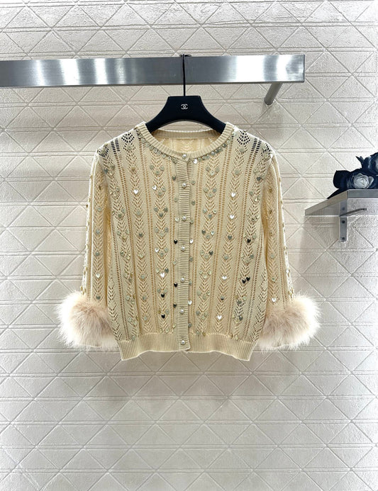 Valen 25fw knitted cardigan