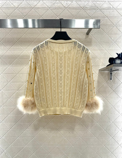 Valen 25fw knitted cardigan