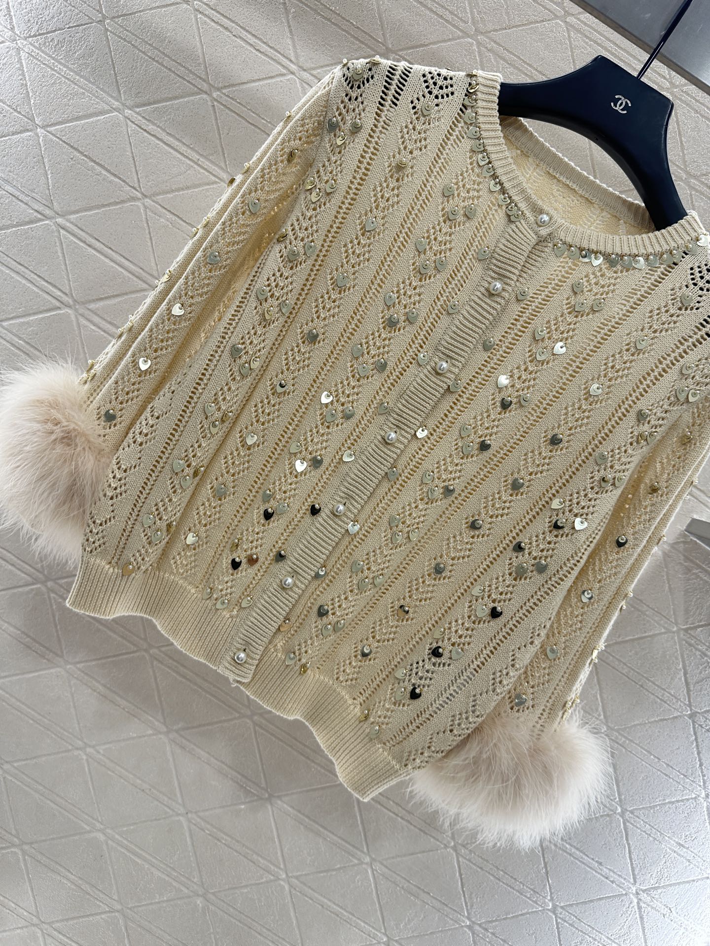 Valen 25fw knitted cardigan