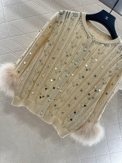 Valen 25fw knitted cardigan