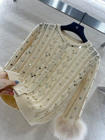Valen 25fw knitted cardigan
