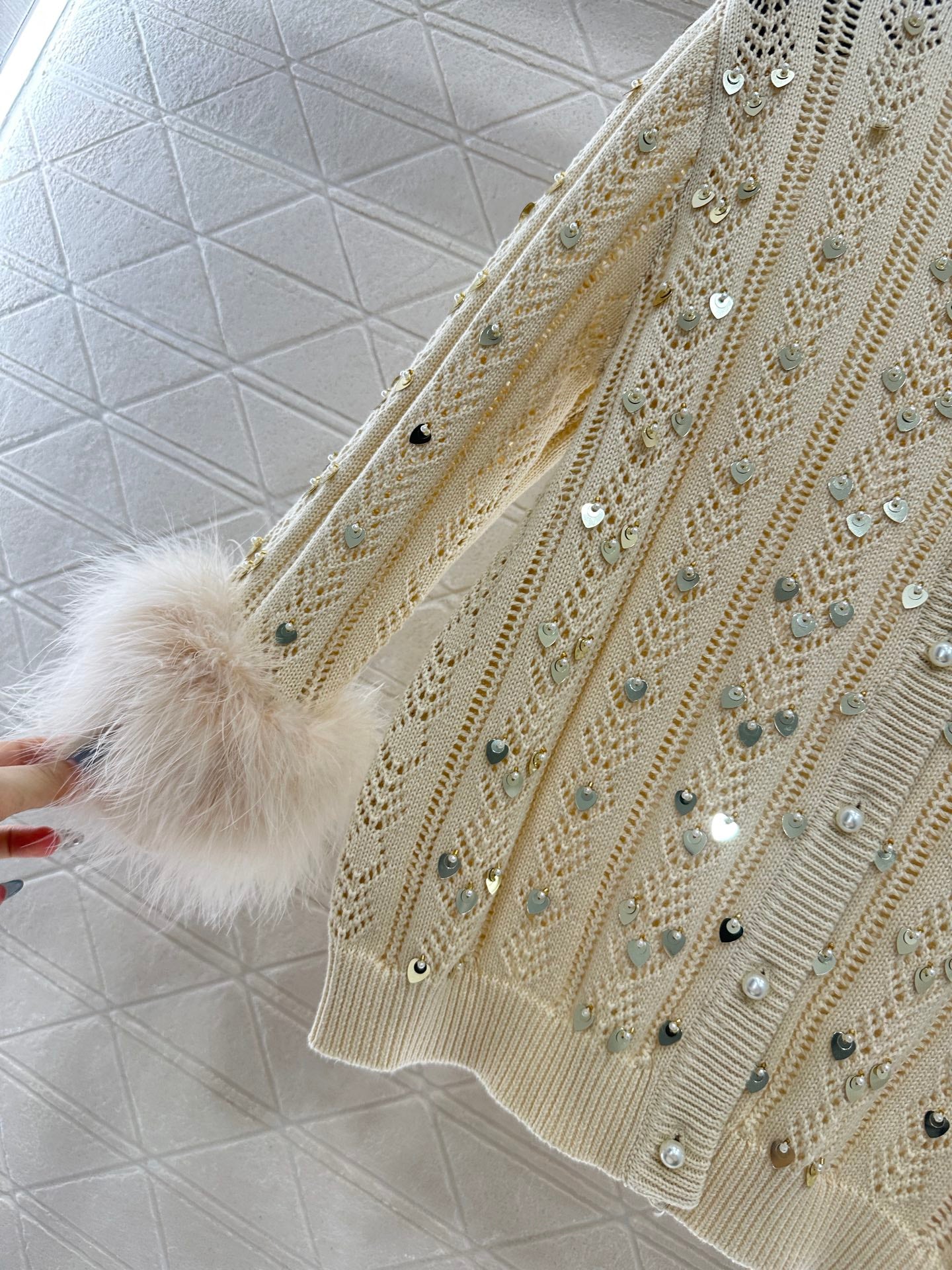 Valen 25fw knitted cardigan