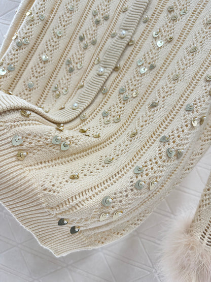 Valen 25fw knitted cardigan