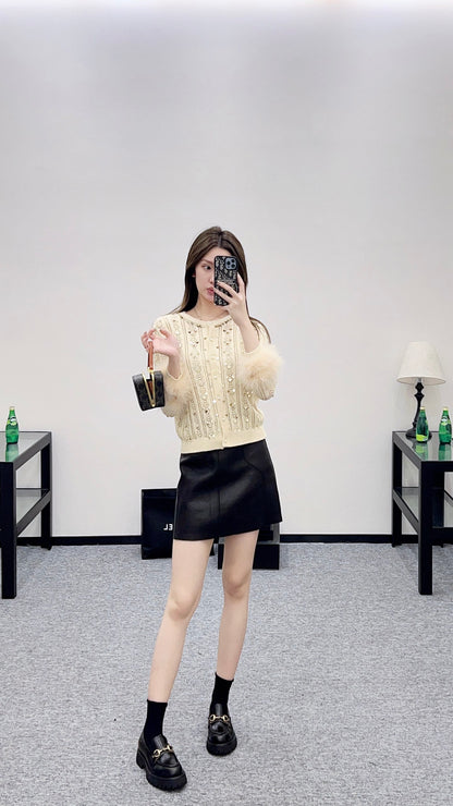 Valen 25fw knitted cardigan