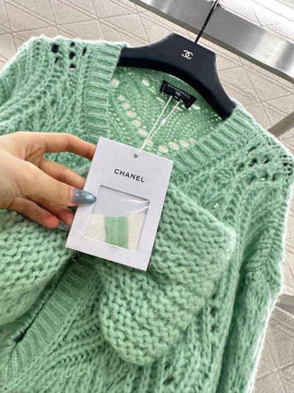 Chan 25fw knitted dress