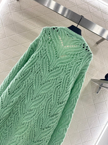 Chan 25fw knitted dress