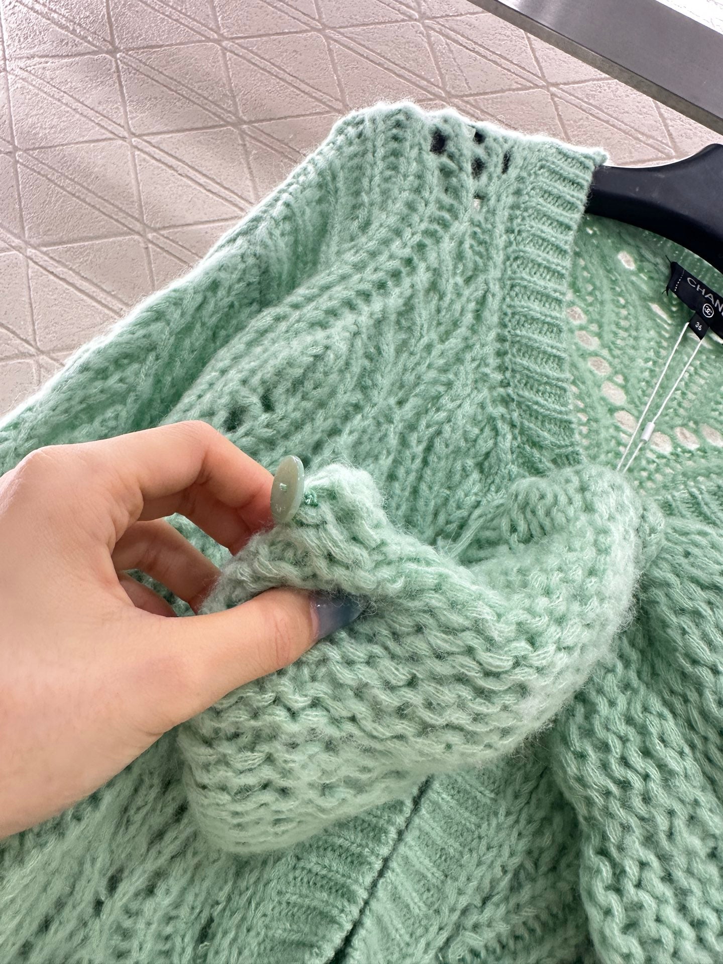 Chan 25fw knitted dress