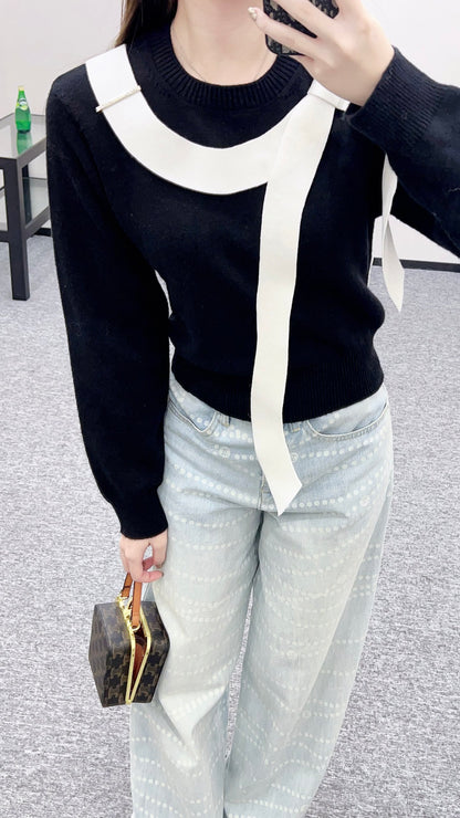 Chan 25fw knitted sweater