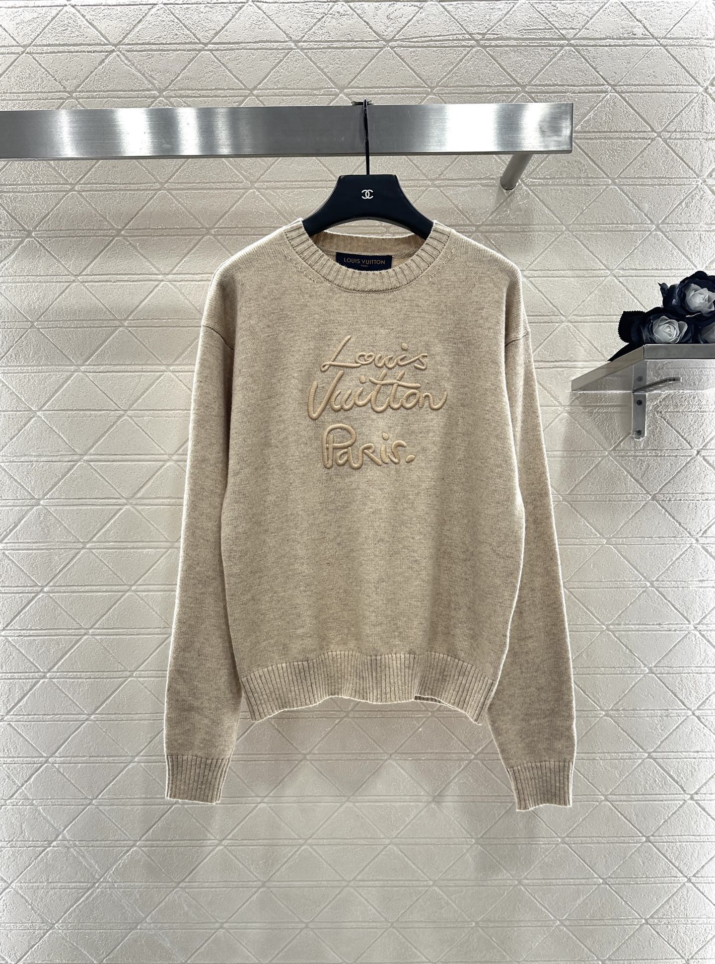 Louis 25fw embroidered sweter