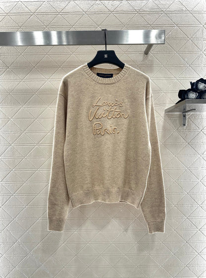 Louis 25fw embroidered sweter