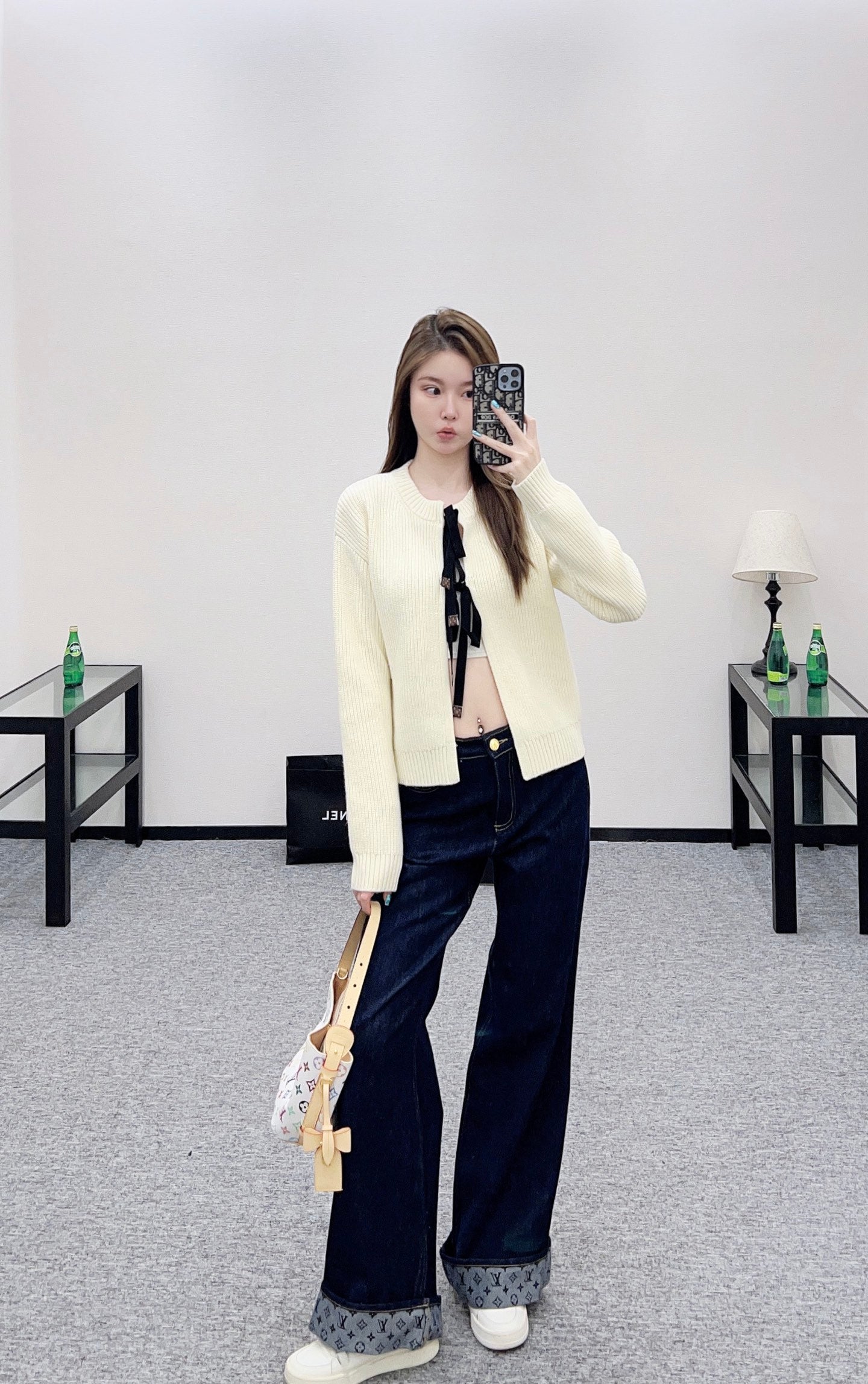 Louis 25fw knitted cardigan