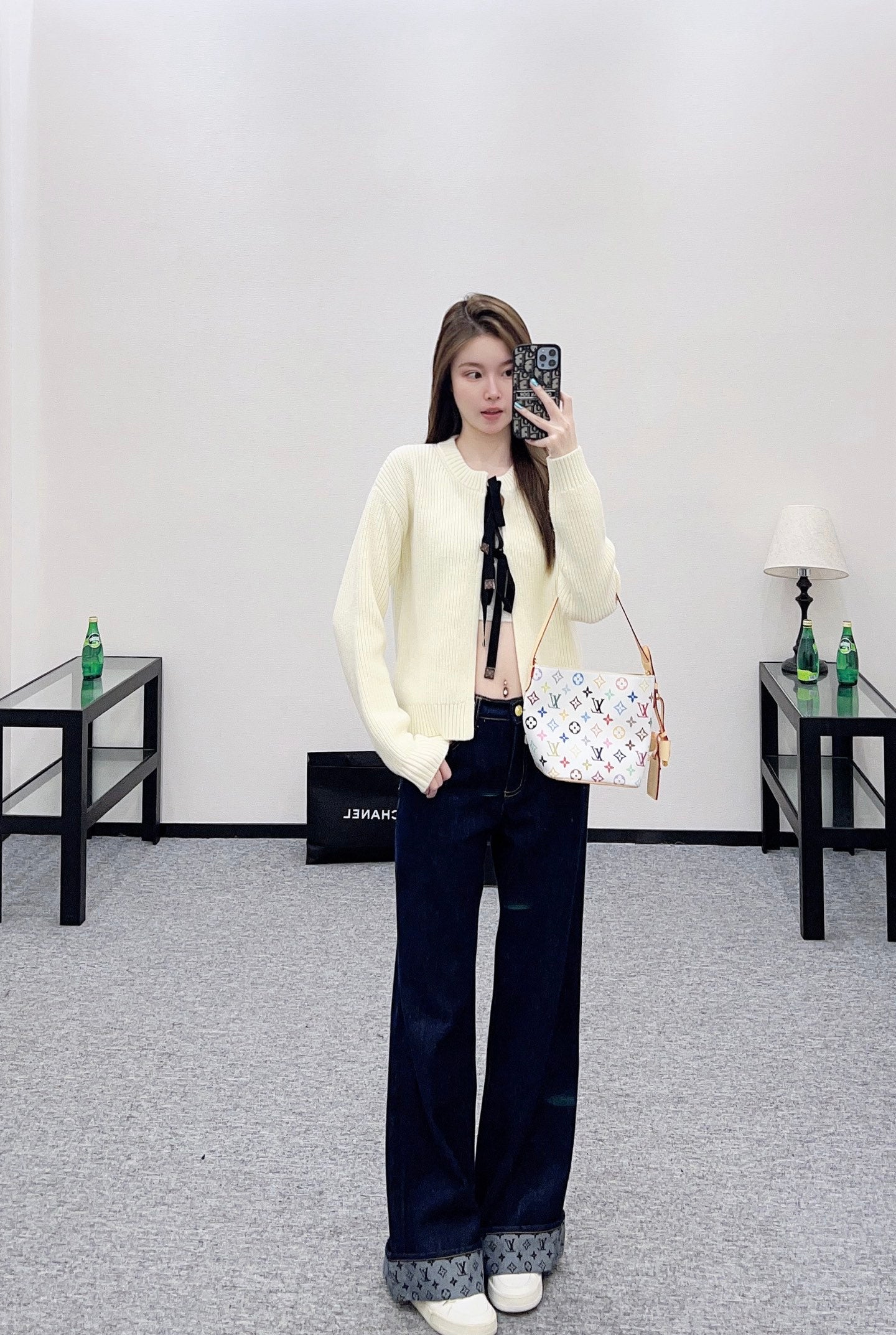 Louis 25fw knitted cardigan