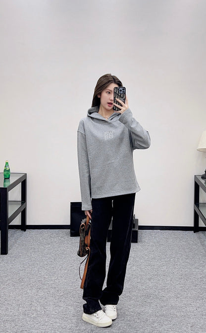 Alex 25fw leisure hoodie