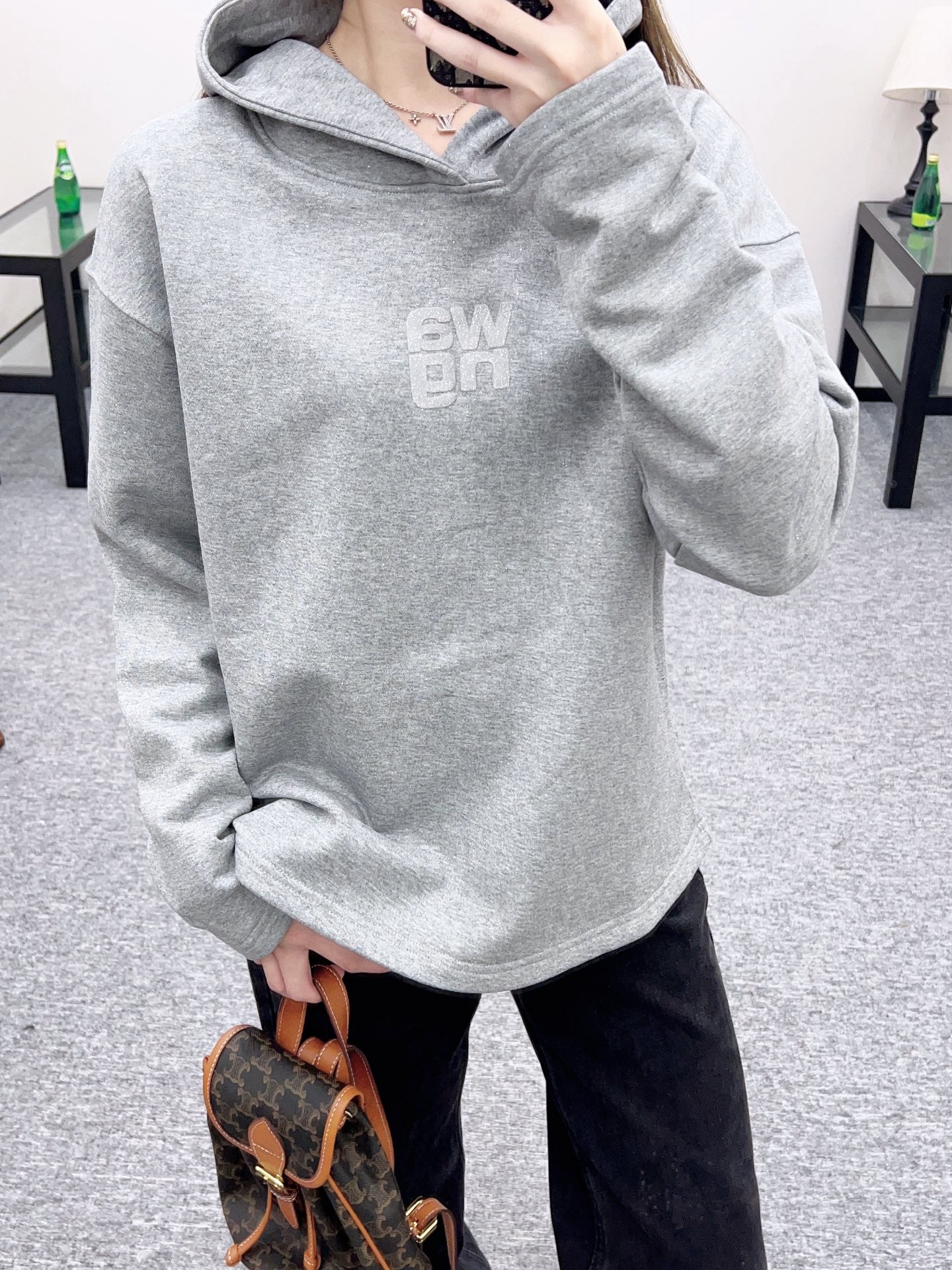 Alex 25fw leisure hoodie