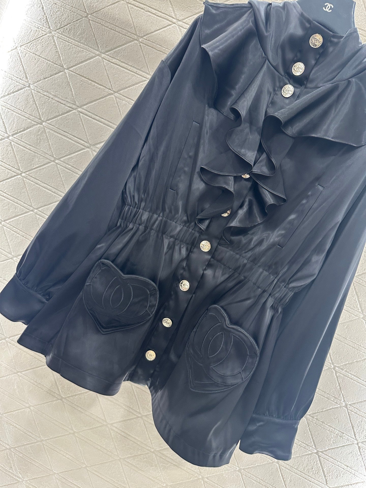 Chan 25fw trench coat