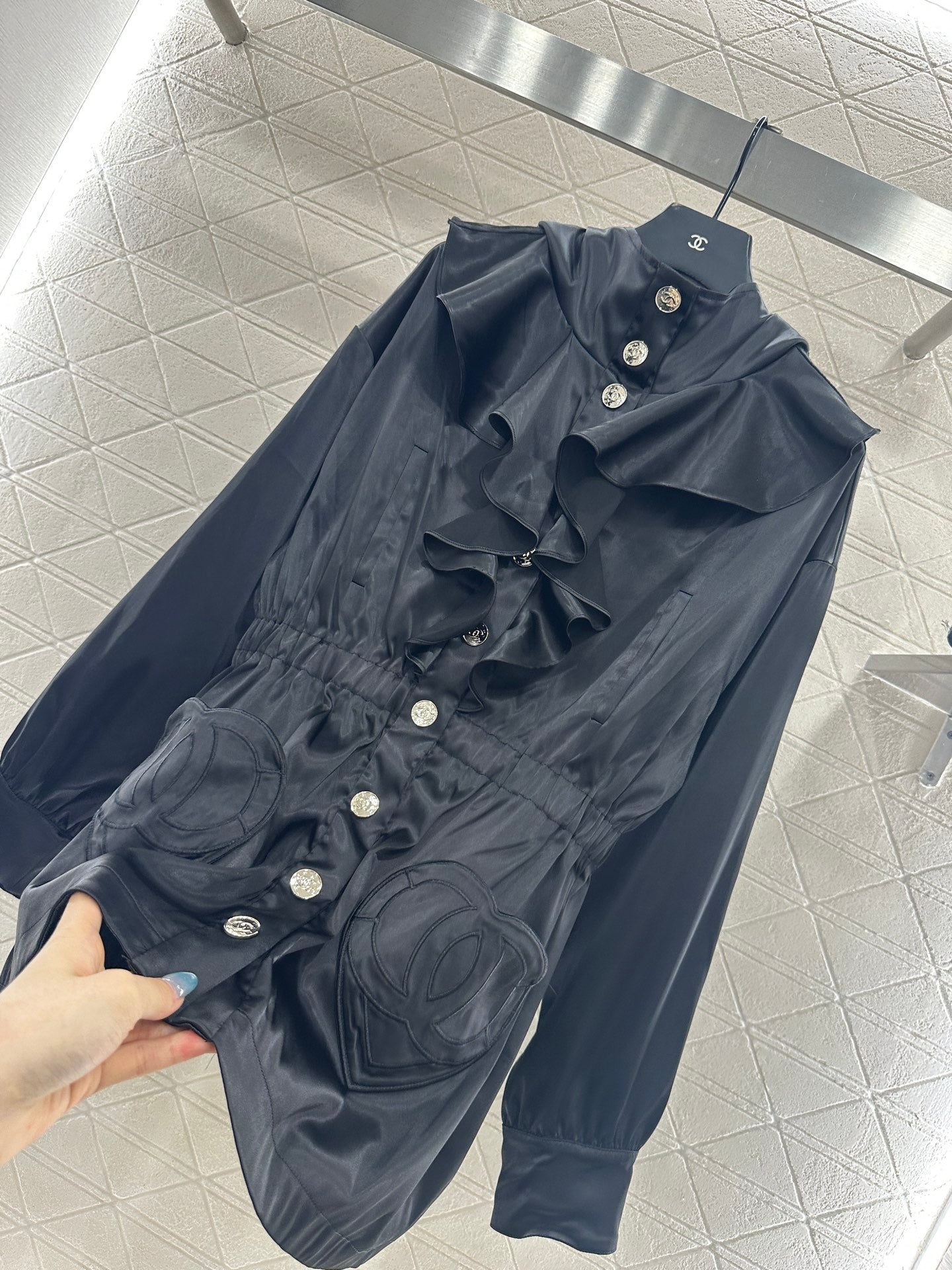 Chan 25fw trench coat