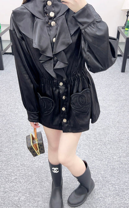 Chan 25fw trench coat