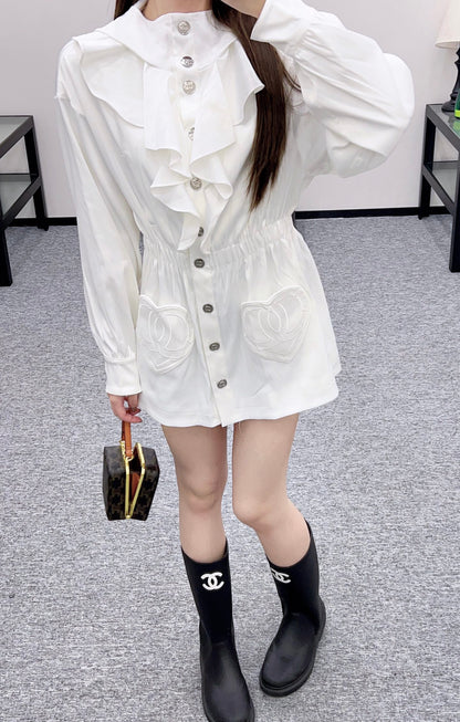 Chan 25fw trench coat