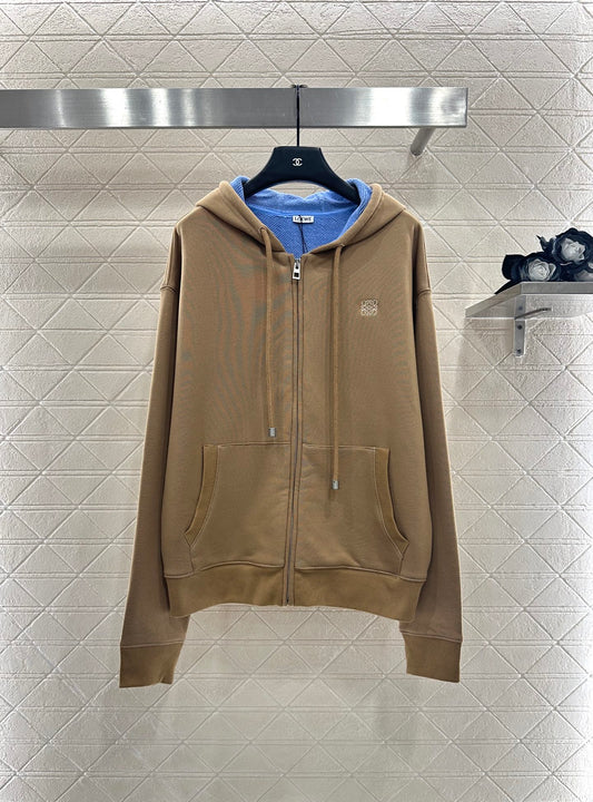 Loe 25fw leisure hoodie