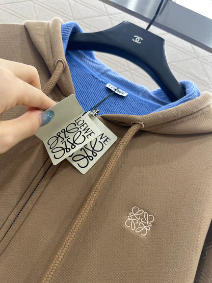 Loe 25fw leisure hoodie