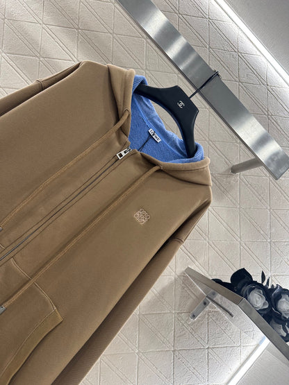 Loe 25fw leisure hoodie