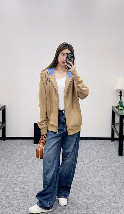 Loe 25fw leisure hoodie