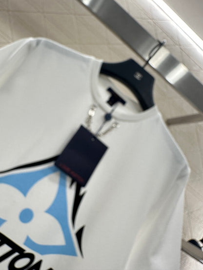 Louis 25fw printed t-shirt