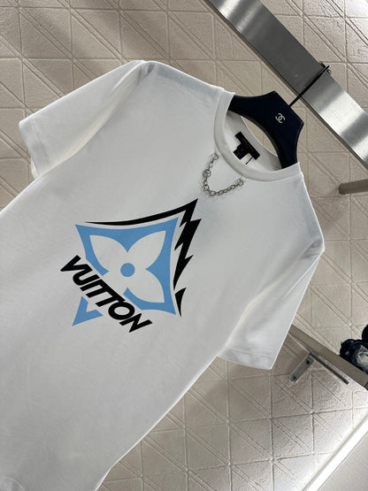 Louis 25fw printed t-shirt