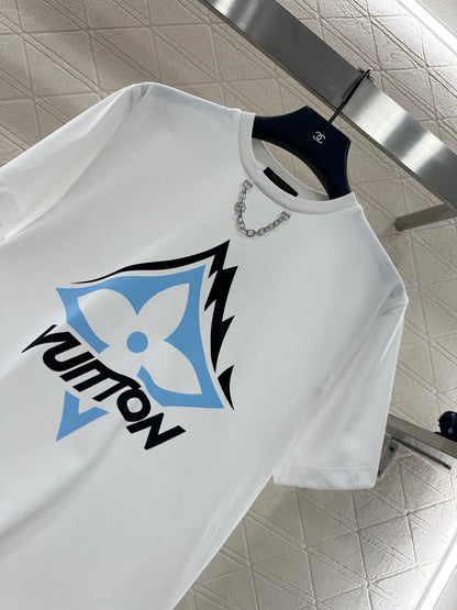 Louis 25fw printed t-shirt