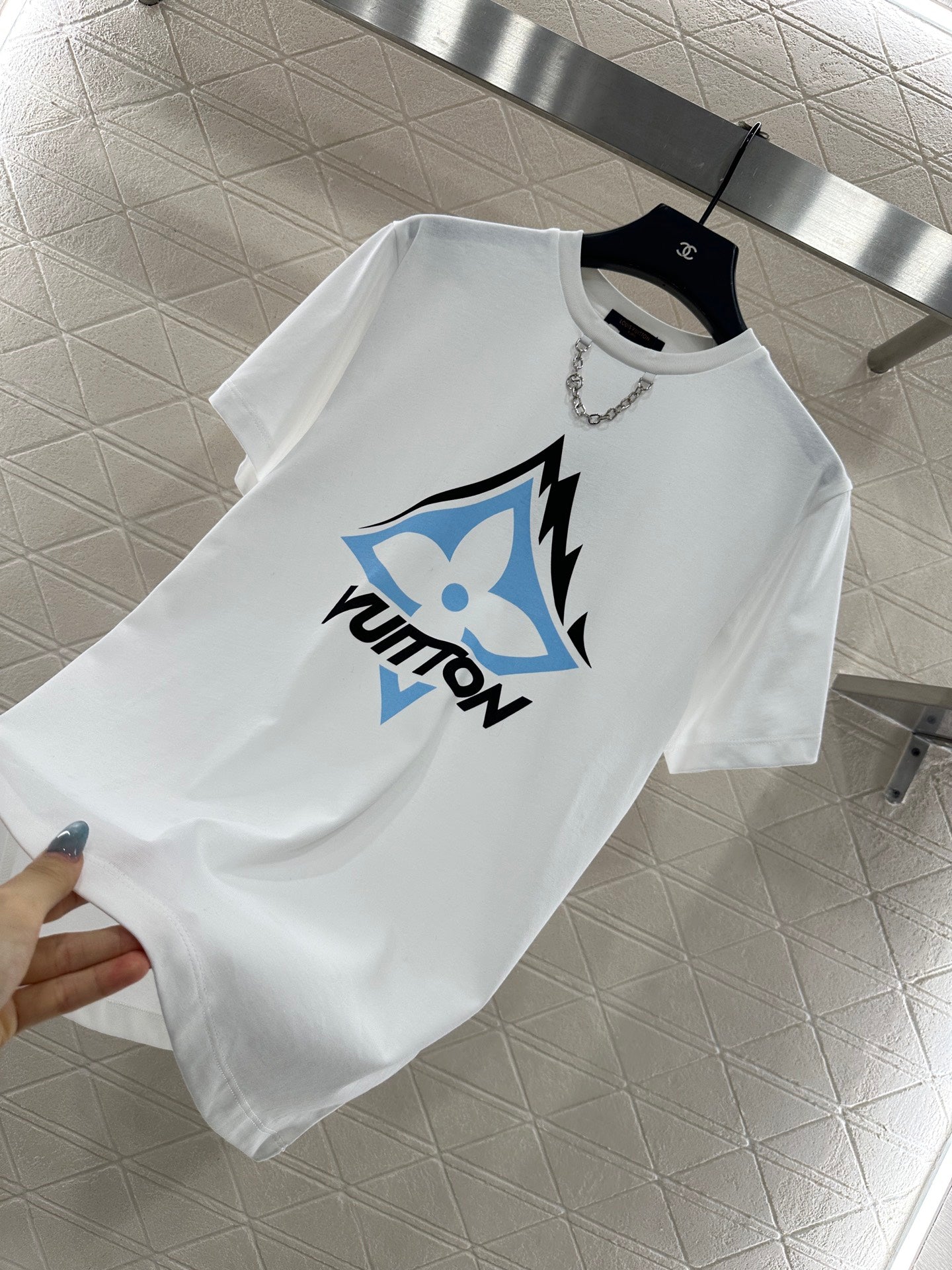 Louis 25fw printed t-shirt