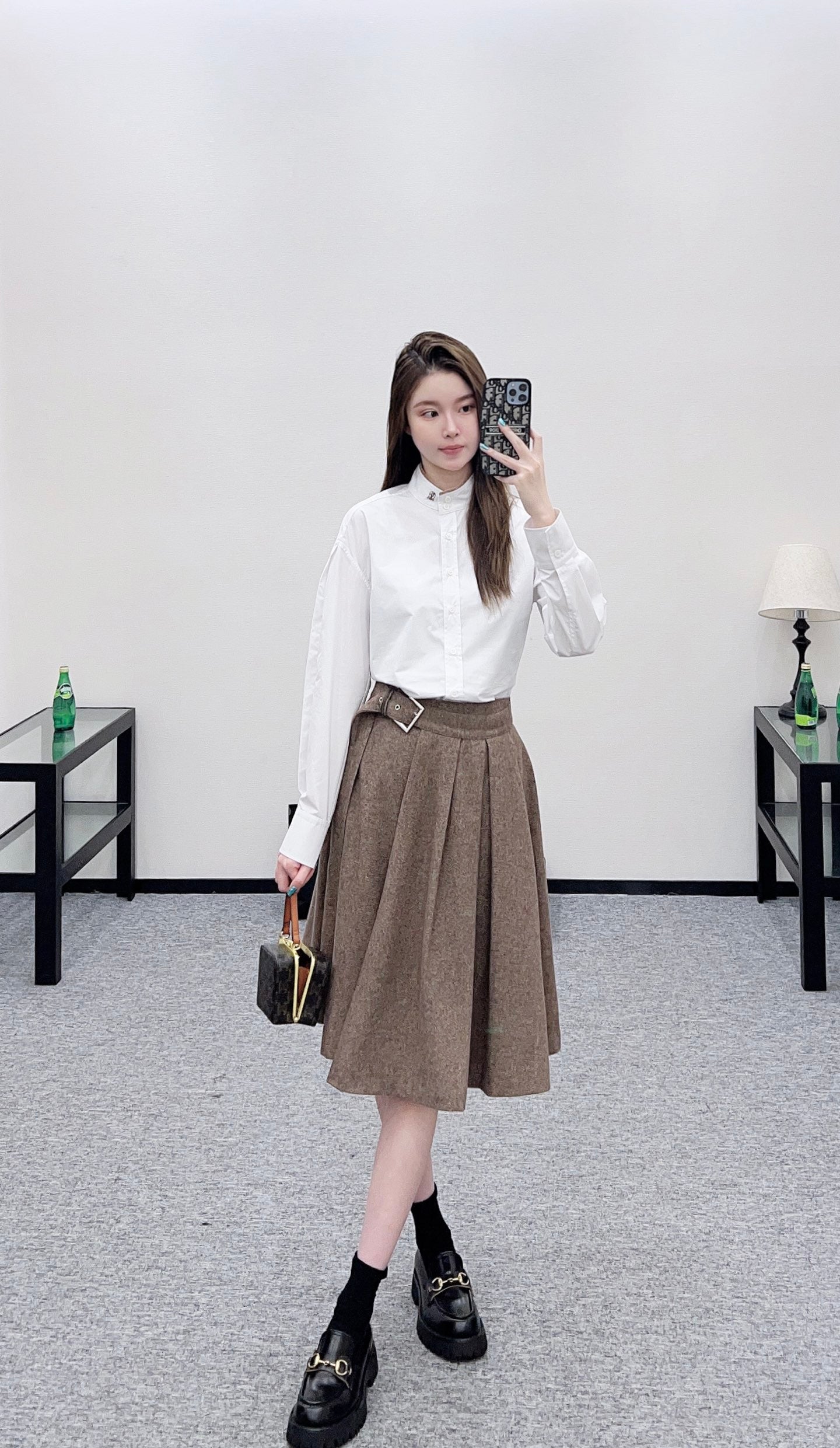 Brune 25fw buttons shirt