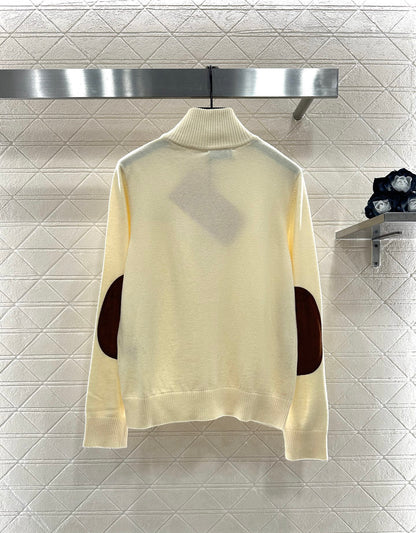 Miu 25fw knitted cardigan