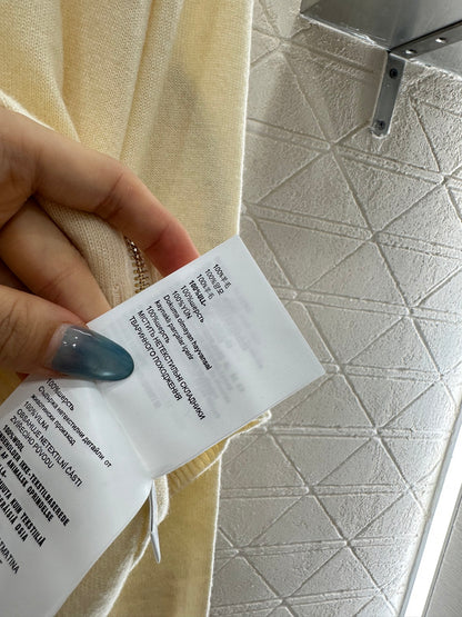 Miu 25fw knitted cardigan