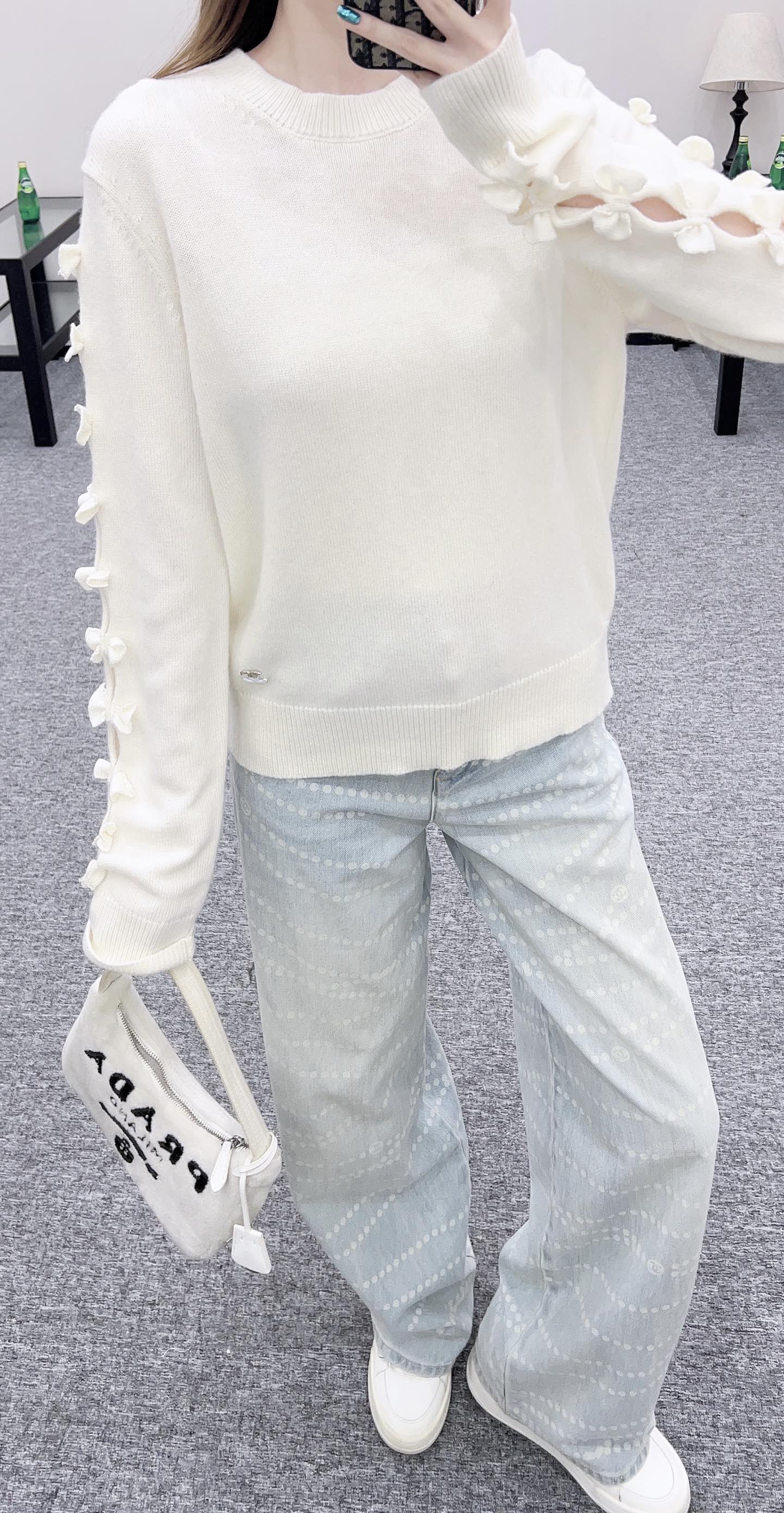 Chan 25fw knitted sweater