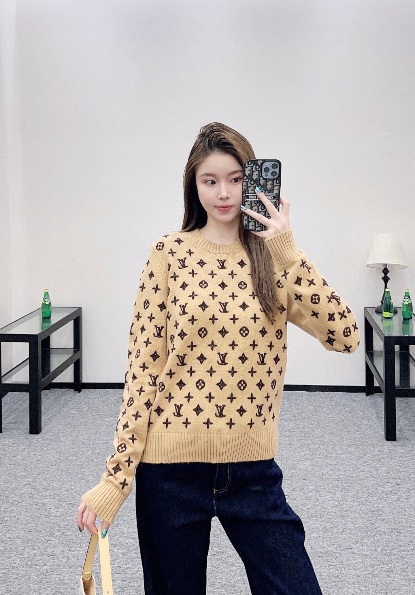 Louis 25fw embroidered shirt
