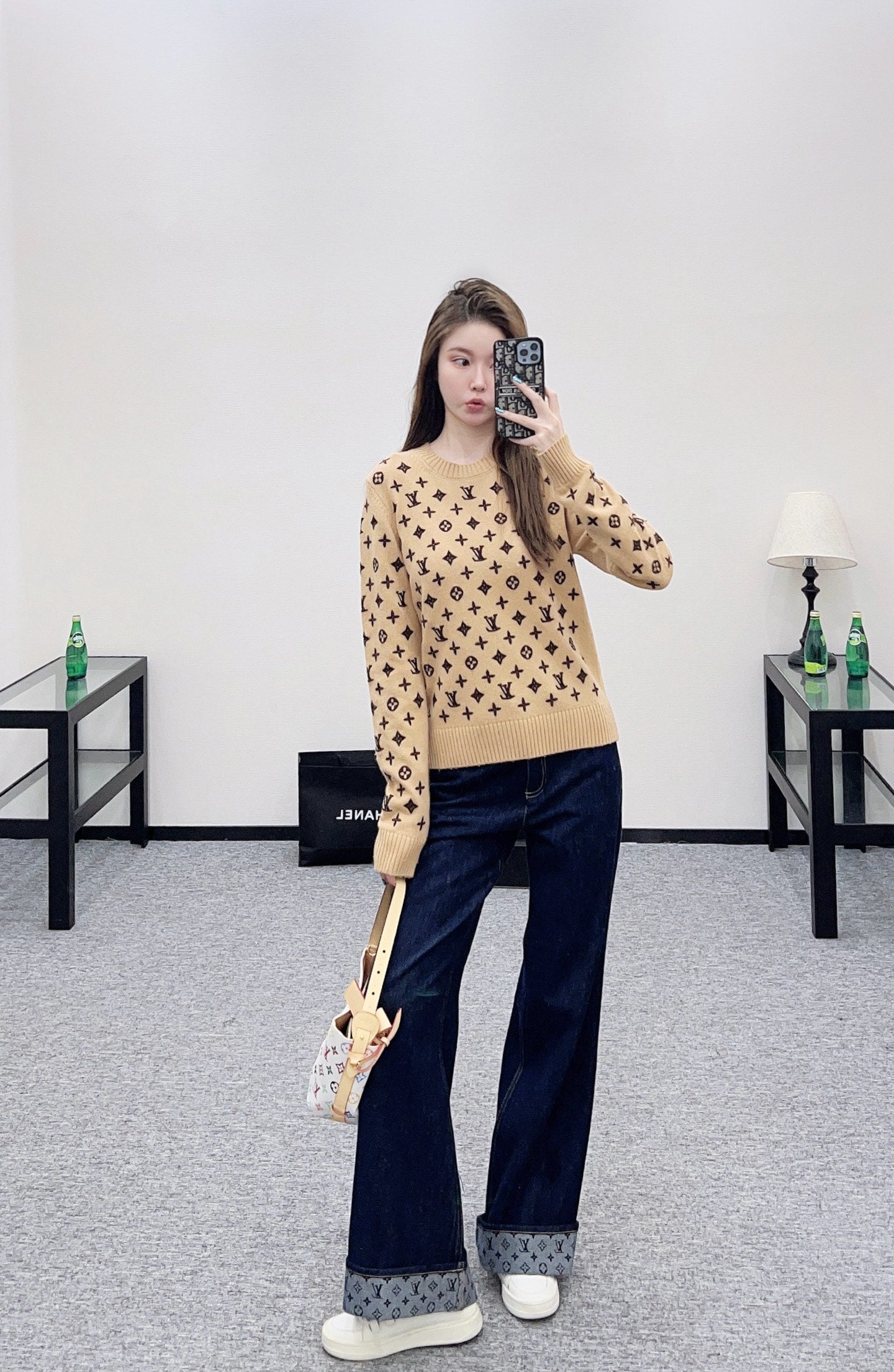 Louis 25fw embroidered shirt