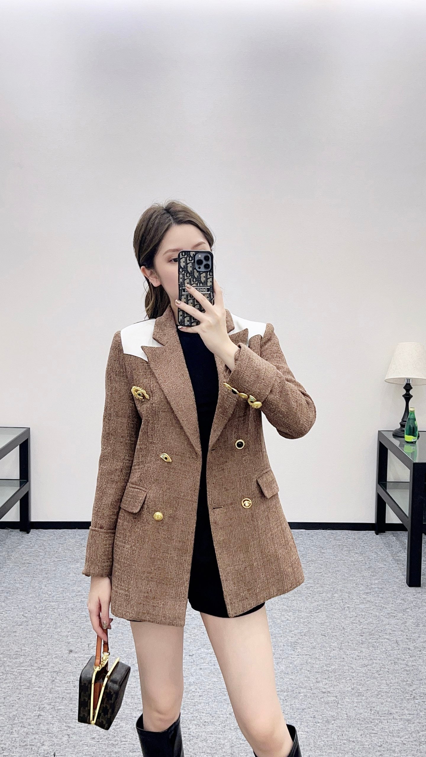 Sch 25fw retro jacket