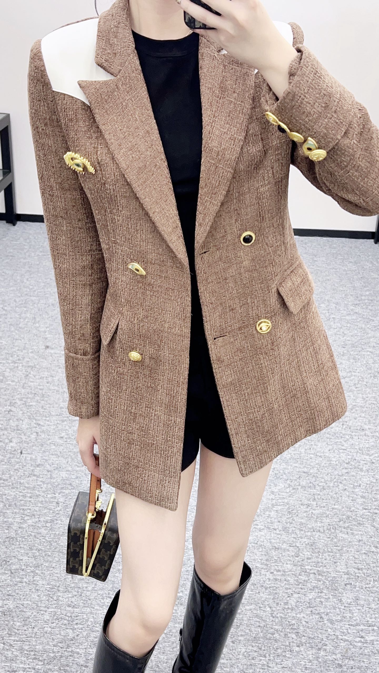 Sch 25fw retro jacket
