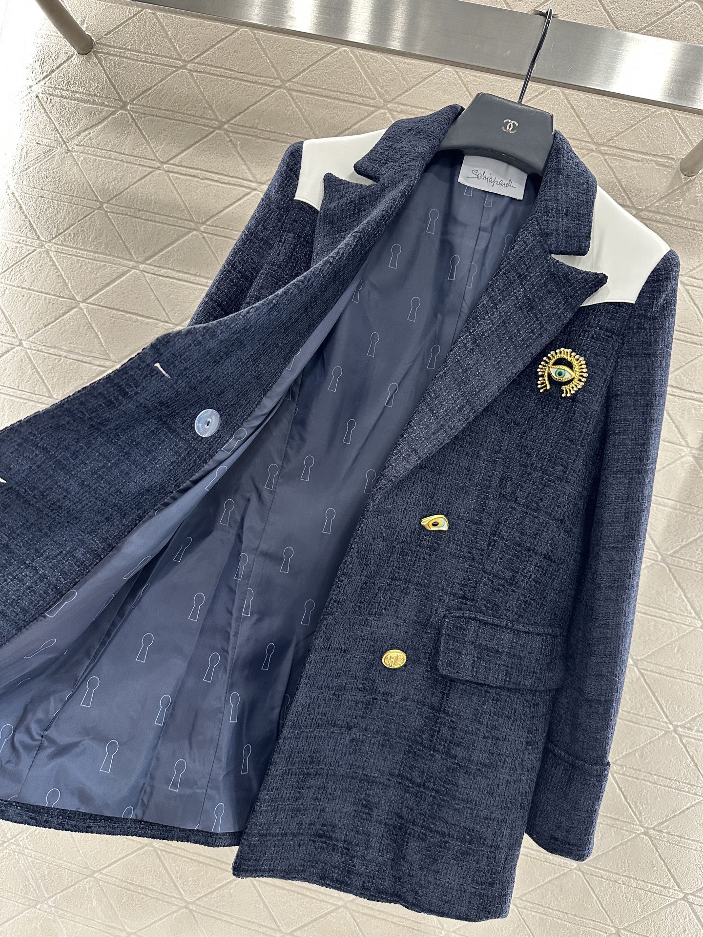 Sch 25fw retro jacket
