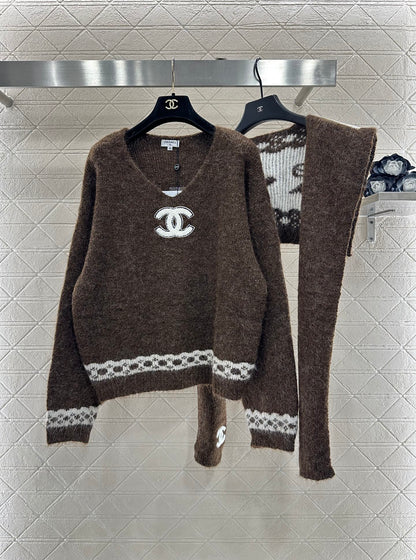 Chan 25fw knitted sweater