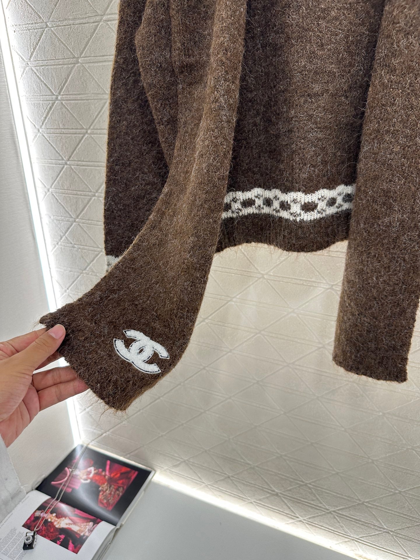 Chan 25fw knitted sweater