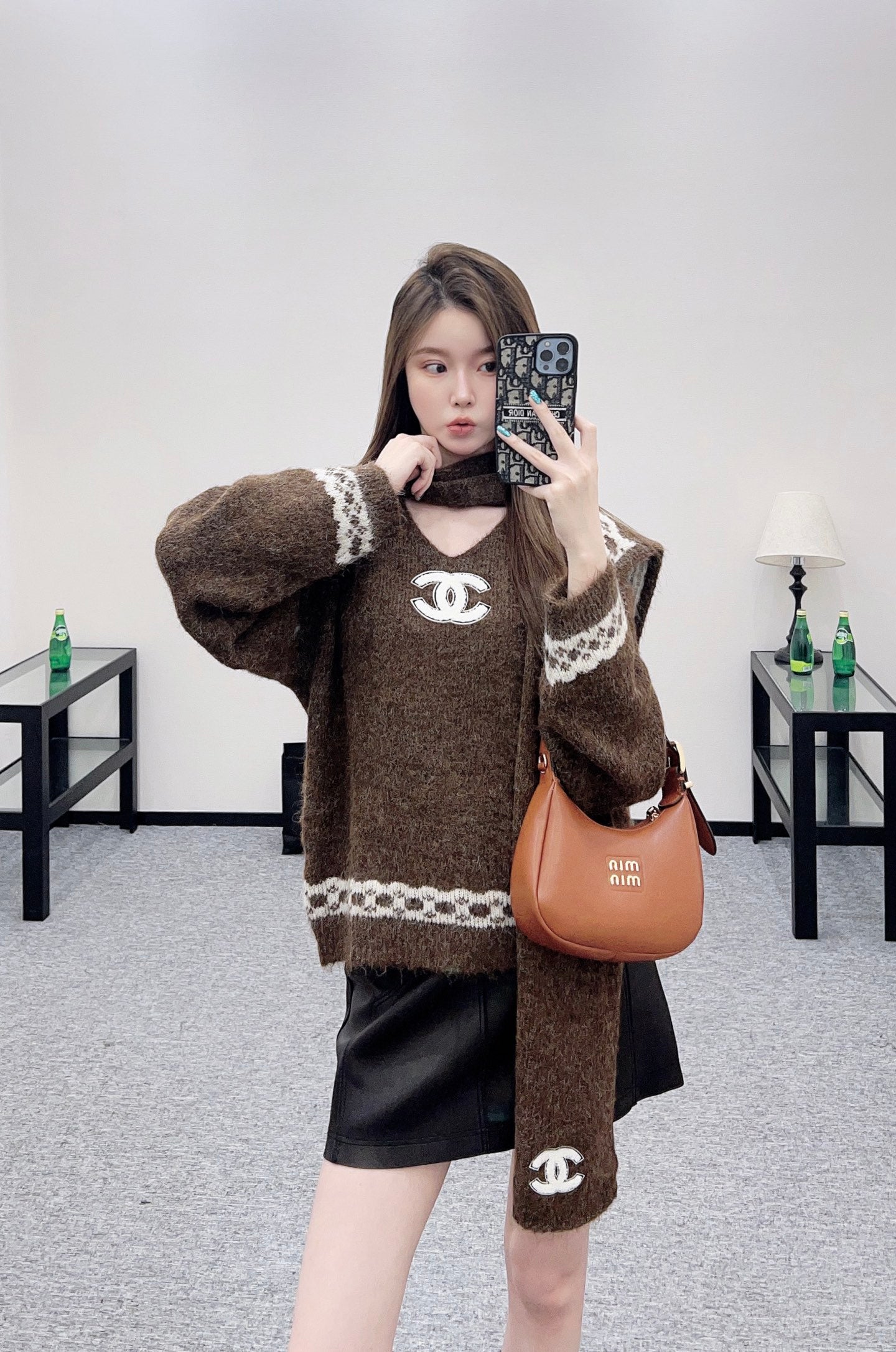 Chan 25fw knitted sweater