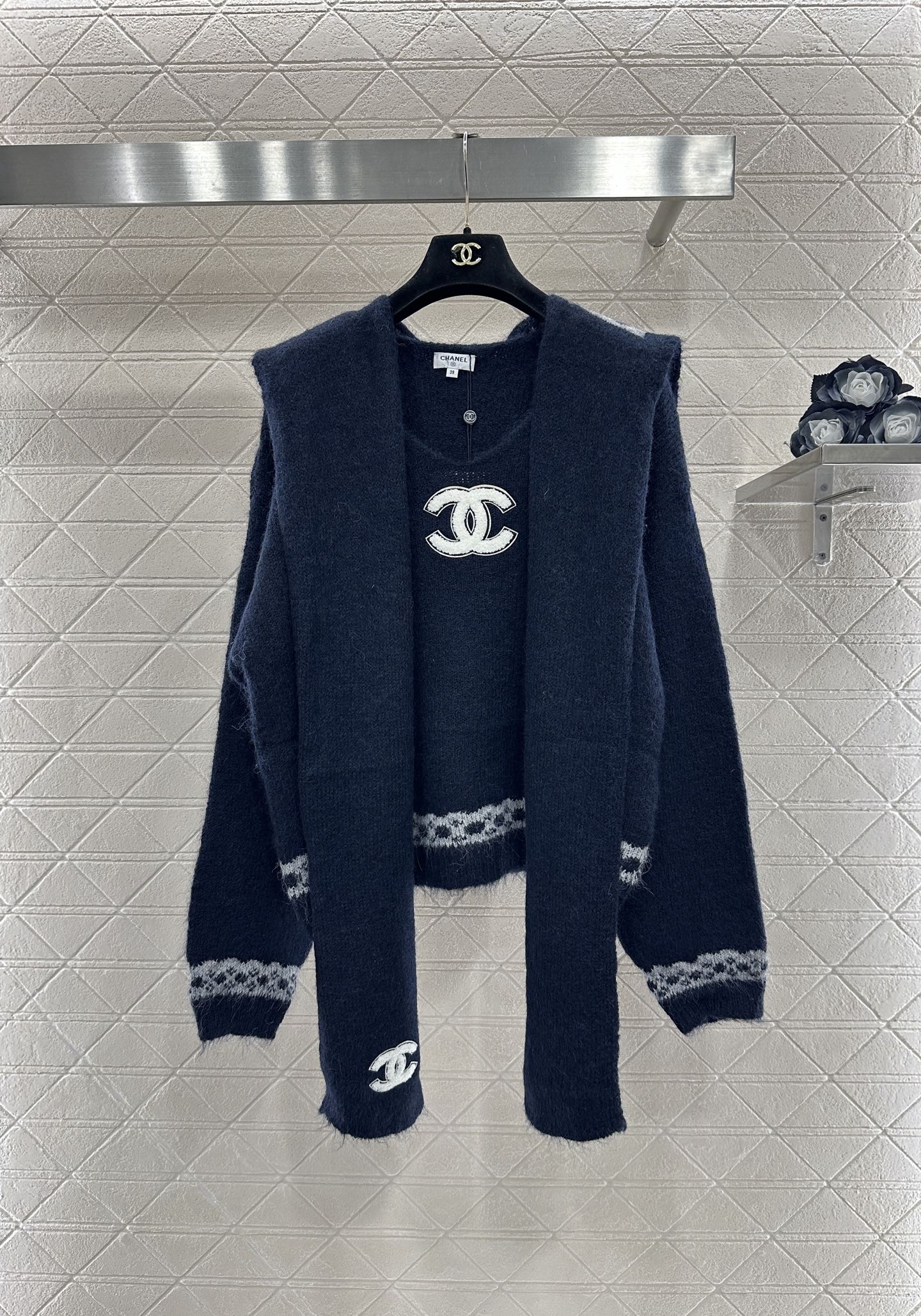 Chan 25fw knitted sweater