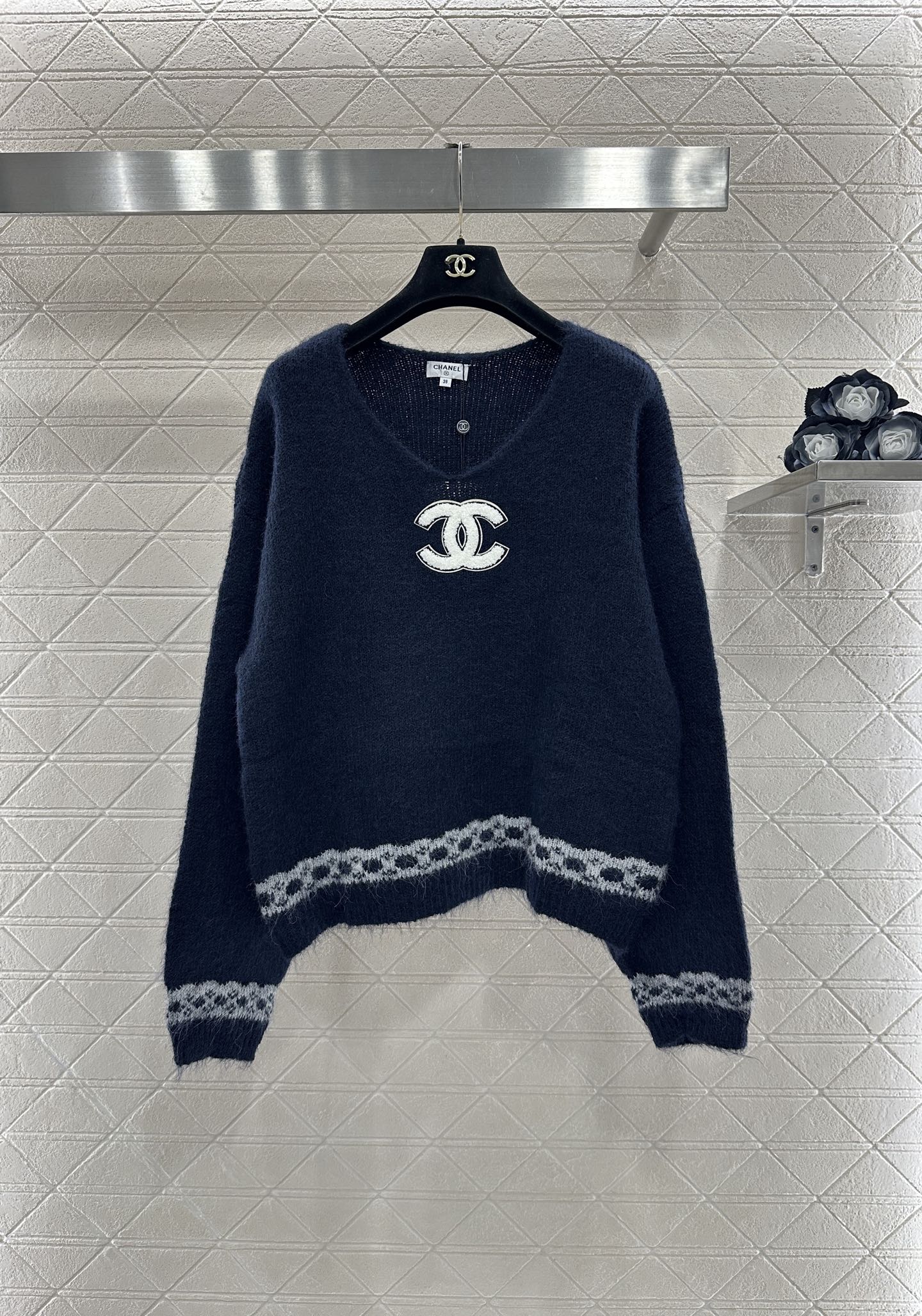 Chan 25fw knitted sweater